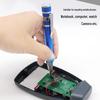 Magnetic 8-in-1 Pen-style Screwdriver with High-Density Bits