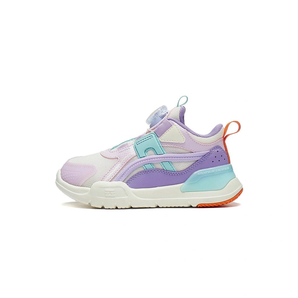 Li Ning Kids Sports Lifestyle Shield V3 Comfortable Soft Versatile Shock Absorption Low Top Casual Shoes Kids Casual Shoes YKNT122-4