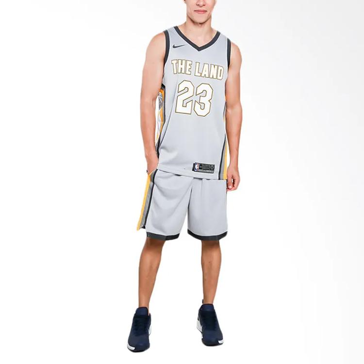 Nike Basketball Jersey Men's Gray 912087-007