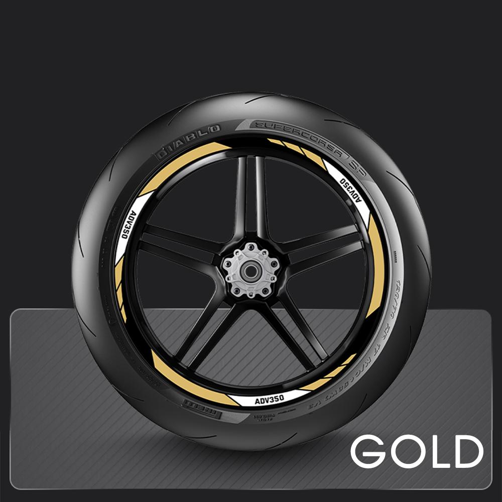 2025 Wheel Stickers ADV350 ADV 350 for HONDA ADV350 Accessories Motorcycle Wheel Decoration Decals ADV ADV 350 2025 Decals