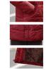 Women's 2025 Winter Plush Cotton Jacket – Petite, Middle-Aged, Short, Thick, Warm Outerwear