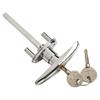Easy To Use Garage Door Lock T Handle with 2 Keys Hassle Installation