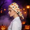 Women's Casual Halloween Printed Work for Ponytail , Shower and Hair Wrap