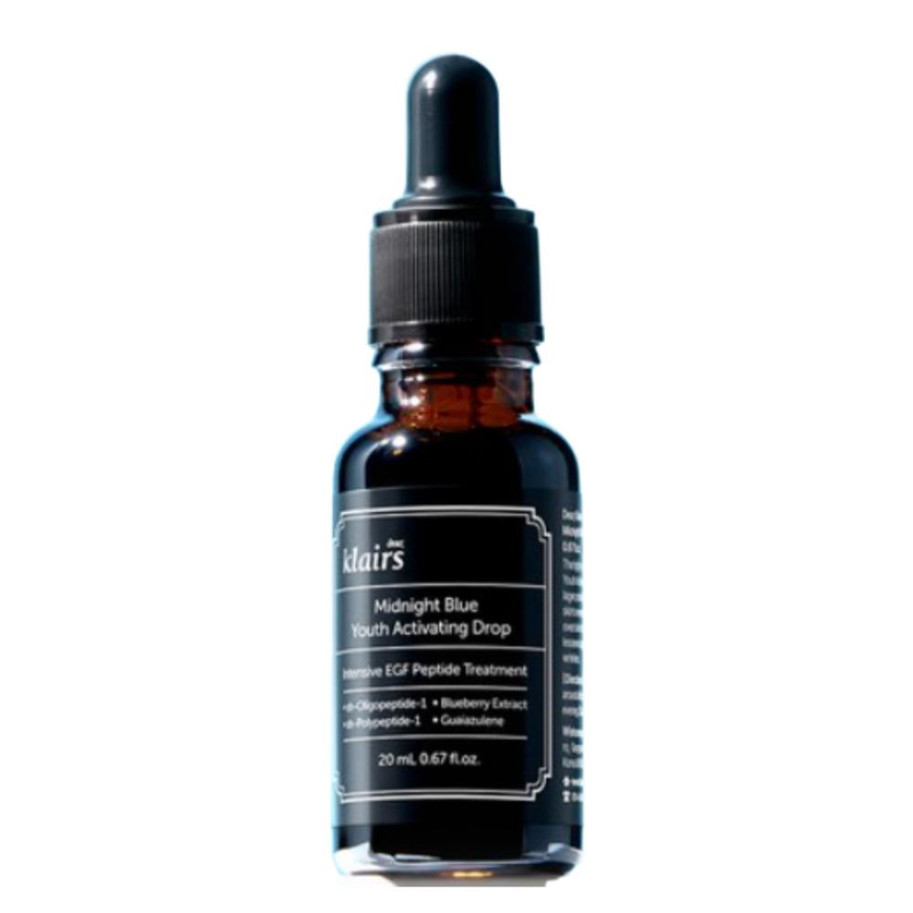 Klairs Midnight Blue Youth Activating Drop Anti Aging Peptide Serum 20ml (1 Piece)