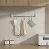 10pcs Stainless Steel Clothespins with Hooks Metal Spring Clips with Hooks Universal Hanging Clips for Offices Kitchens Bathroom