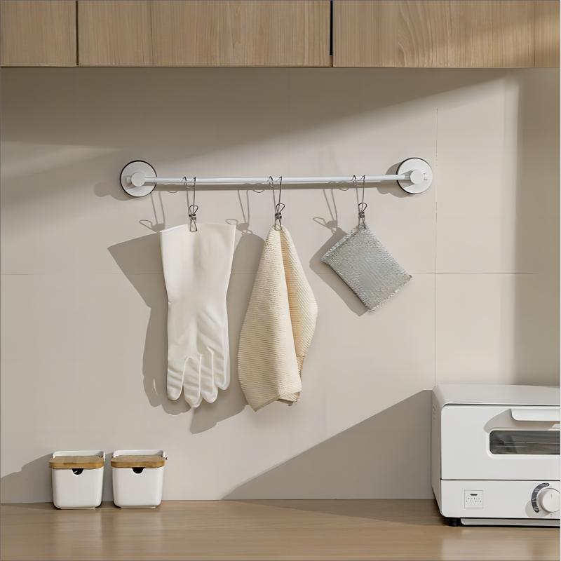 10pcs Stainless Steel Clothespins with Hooks Metal Spring Clips with Hooks Universal Hanging Clips for Offices Kitchens Bathroom