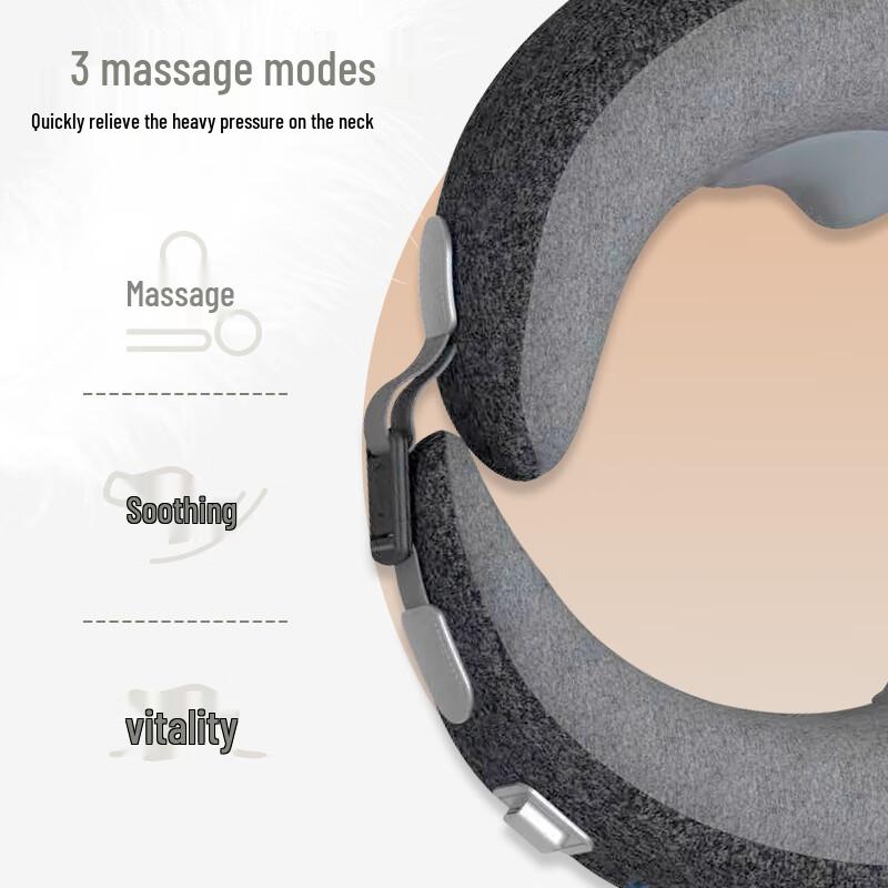 Blue Flash U-shaped Neck Massager