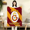 Custom Name,Galatasaray Printed Flannel Blanket, Soft Throw for Bedroom Sofa, Washable, Christmas Present, Great Gift.