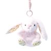 Animal Plush Bunny Pendant With Polyester Fiber Filling For Wedding Party Decor