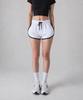 CRUSHST Slim Dolphin Sweat Shorts Melange White