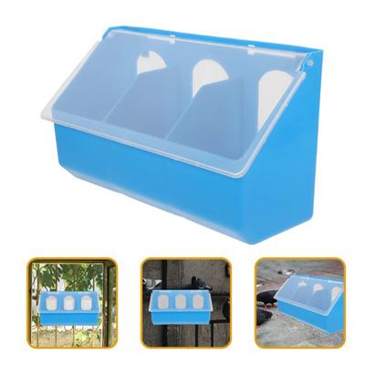 Αυτόματος Τροφοδότης Dove Bird Poultry Hanging Slot Feeder for Pigeon Parakeet