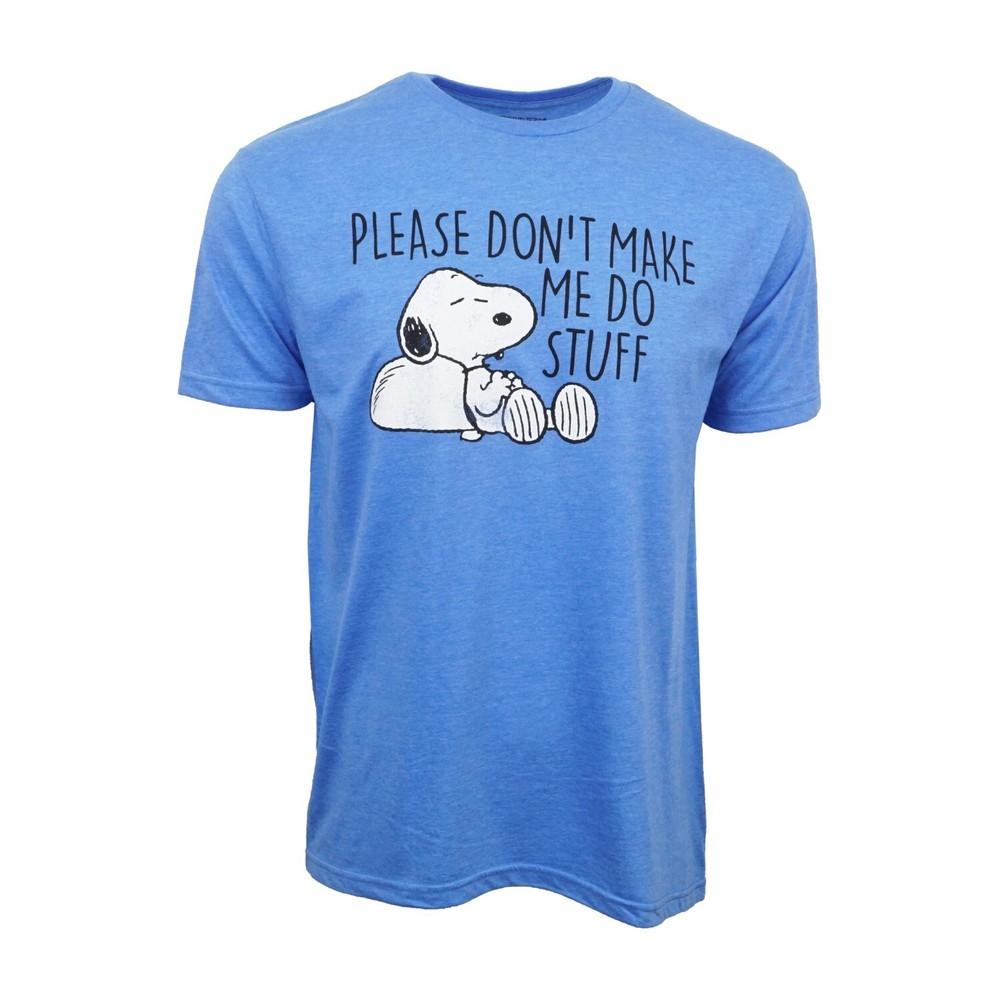 Peanuts Dont Make me do Stuff T shirt Unisex T-Shirt XXXXL