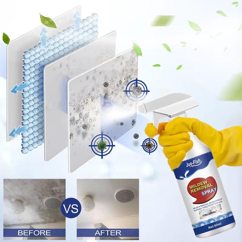 Kalıp Giderici Sprey Mobilya Fayans Duvar Lekeleri Küfler Giderici Nemli Antibakteriyel Koku Giderici Banyo Mutfak Kalıp Giderme