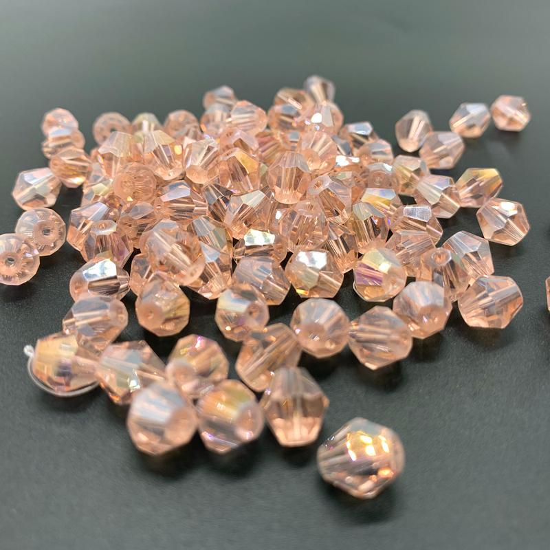 New 4-6-8mm Austria Crystal Beads Spacer Glass Bead DIY Earrings Bracelet Choker Necklace Jewelry Making