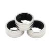 1/6Pcs Wood/Stainless Steel Wine Bottle Collars Drip Ring Velvet Lined Anti-Overflow Wine Drip Catcher For Home Bar Restaurant