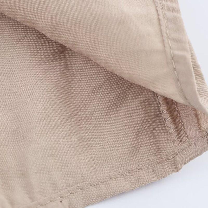 Kaslead New Women Clothes Western Style Short Sleeve Drape Short Shirt Shorts 3718119 3067431