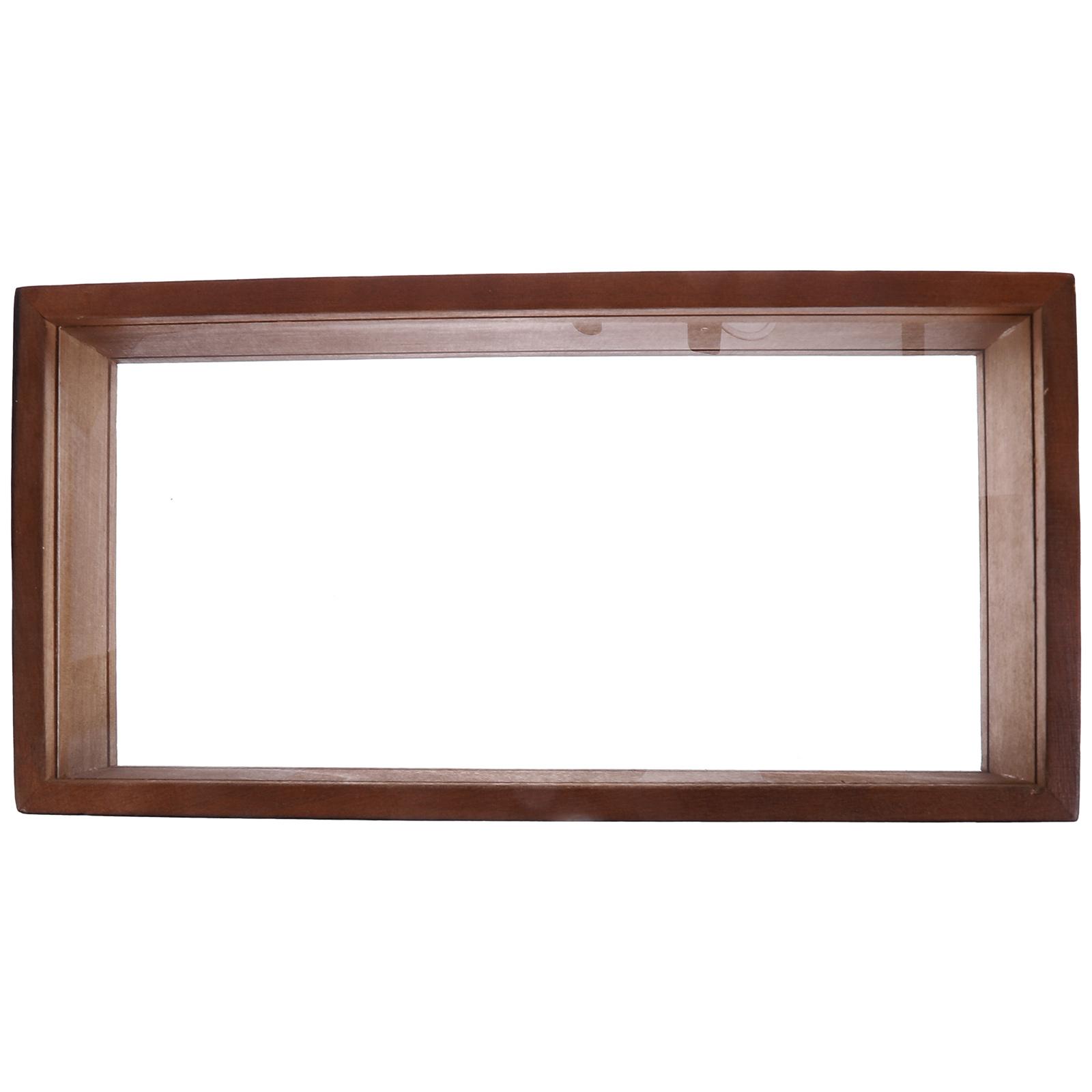 

Picture Frame Specimen Dried Flower Decor Small Display Case Wood Flowers Stand Photo Showcase Shadow Boxes Frames 26X12.9X5.4CM