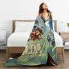 Z-Zeldas Breath Of The Wild Blanket Plush Funny Breathable Throw Blanket for Bed Sofa Decoration,