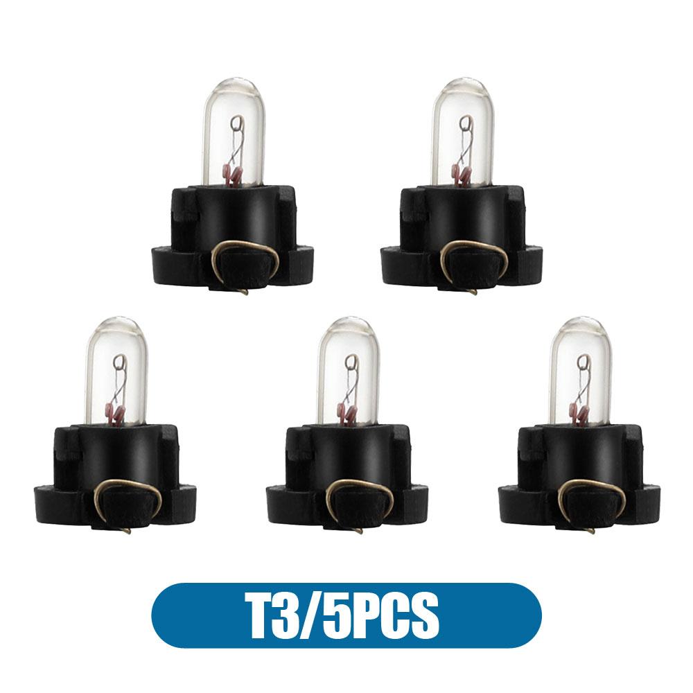 5 יחידות סופר בהיר Canbus T3 T4.2 נורות LED רכב אורות פנים טריז מחוון התחממות לוח מחוונים 12V מנורה אביזרי אורות רכב