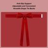 Drapery Holdbacks Red Modern Christmas Home Decor Decorative Bow Drapery Holdbacks For Shower Indoor Bathroom Kitchen Bedroom