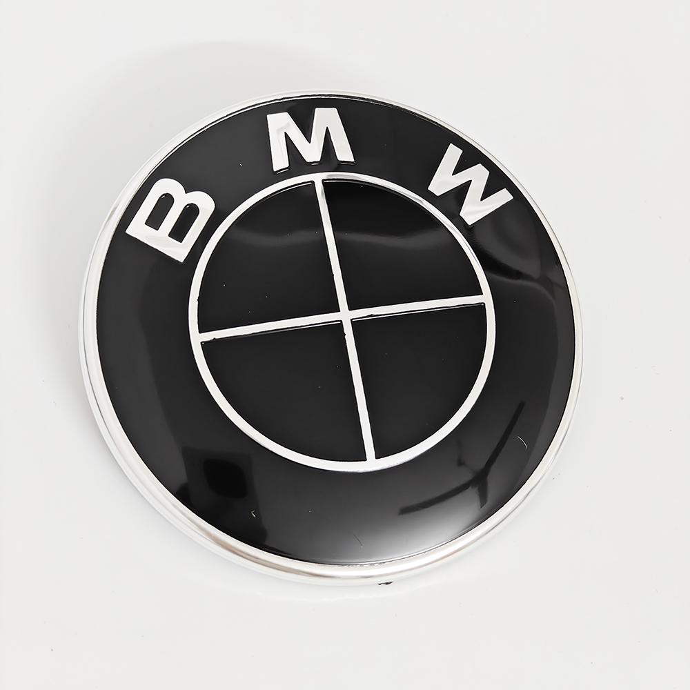 2026 Hot 1/2Pcs For BMW E46 E90 F30 F10 F20 G20 E87 E63 E60 F01 F02 G14 74mm 82mm Car Front Hood Emblem Trunk Rear badge logo Accessorie CVB2