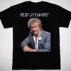 Rod Stewart 2025 Poster schwarzes T-Shirt Kurzarm Alle Größen S bis 45XL HRN170