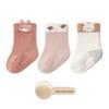 Baby Non-Slip Cartoon Cotton Socks for Newborns - Warm, Cold-Proof Walking Socks for Spring, Autumn, and Winter