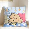 Cartoon Maltese Pillow Case Line Dog Puppy Comfy Pillow Cover Morden Pillowcases For Sofa Couch Bed Living Room