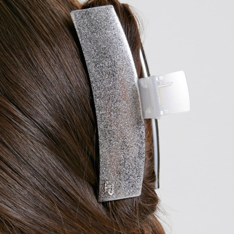 

Jean Paul Clarisse Glitter Metal Square Clip Pin JP-24-435CC gold