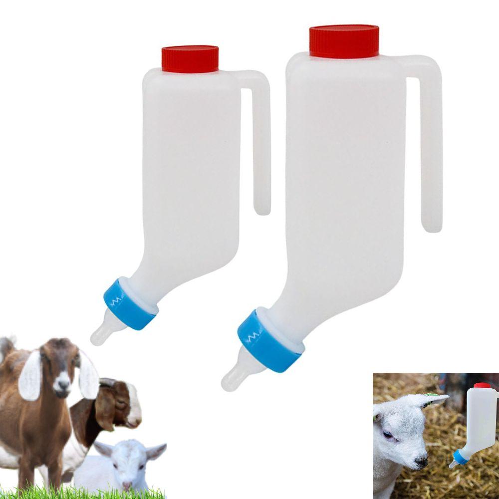 Hanging Type Goat Bottles Soft Nipple Animal Feeding Bottle  for Feeding Baby Sheep