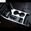 Central Control Gear Shift Panel Water Cup Holder Frame Decoration Cover Trim For KIA Sportage 2016 -  ABS Matte Accessories