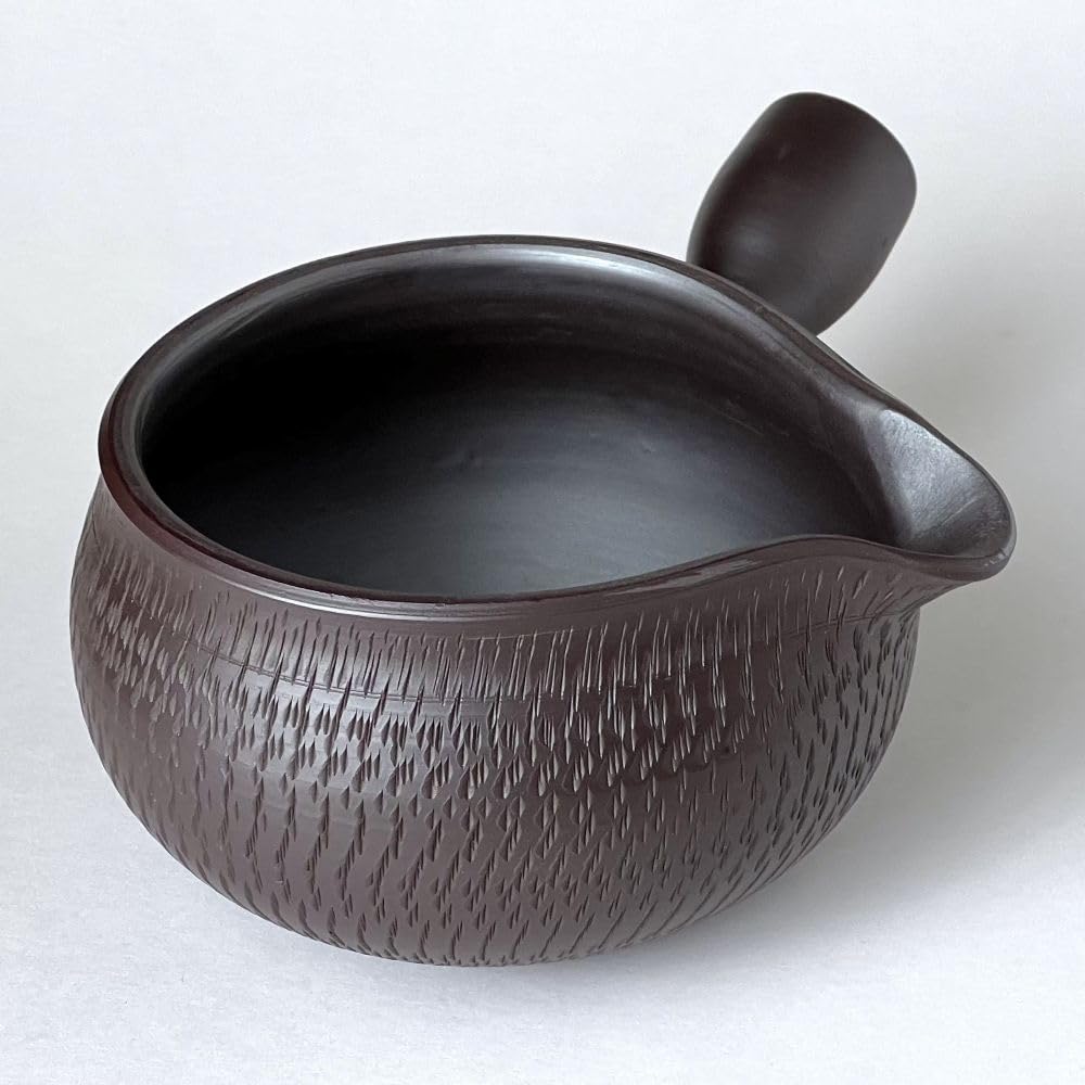 Yokkaichi Banko Ware Yuzamashine 250ml Made In Japan (Purple Clay) (B)