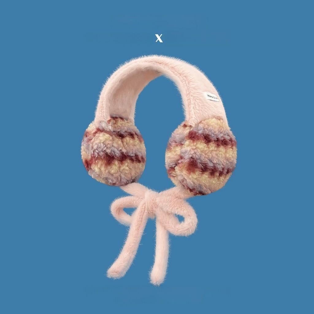 

Style Plush Ear Muffs For Winter Warmth And Windproof Protection Womens Fashion Accessory рожевий