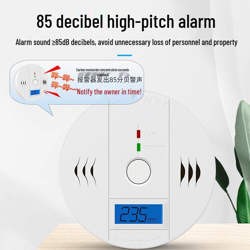 Carbon Monoxide Alarm: CO Detector for Anti-Poisoning - Export Model