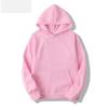 Unisex Trendy Hooded Fleece Sweatshirt: Solid Color, Loose Fit, Casual Style