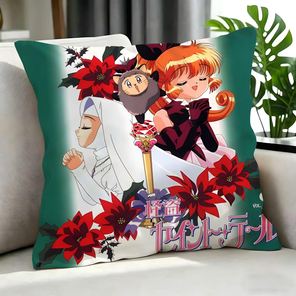 Anime Saint Tail Cushion Cover Cushion Cover Set Pcs X X X Pillowcase Decorative Sofa Home Decor