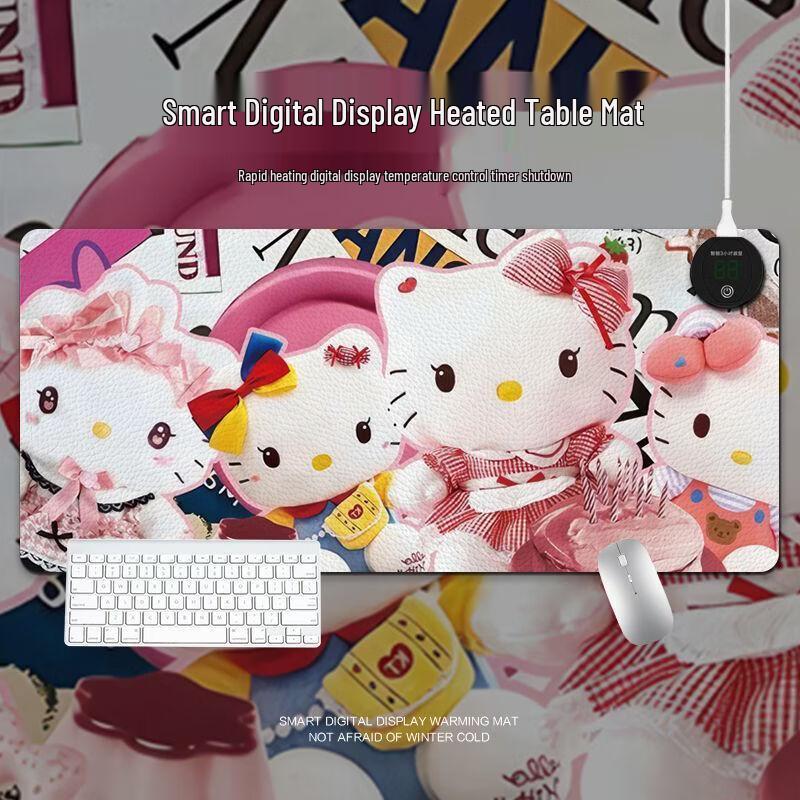 Hello Kitty Heated Desk Mat