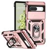 Full Cover For Google Pixel 7 Case For Google Pixel 7 6A 7A 8 Pro Push Window Magnetic Phone Holder Case For Google Pixel 7 Case