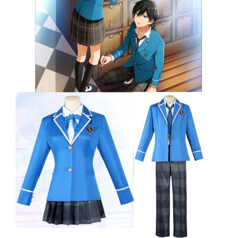 Ensemble Hidaka Stars Hokuto Anzu Cosplay Outfit Uniform Carnival Props Party