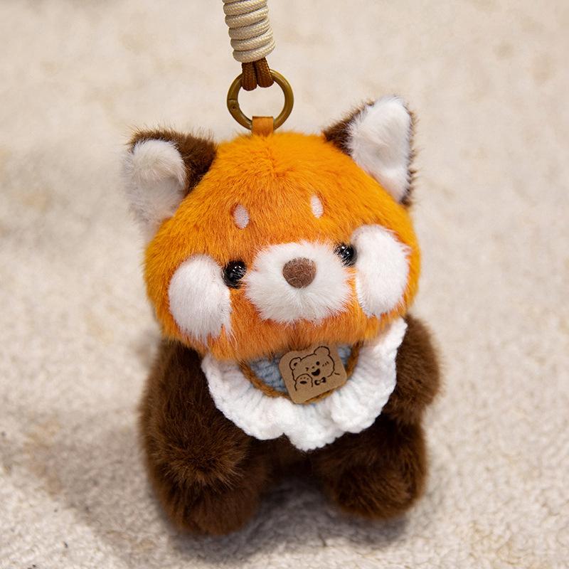 Cute Cute Animal Panda Penguin Pendant Plush Toy Doll Girl Bag Keychain Pendant Cloth