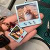 Photo Frame Keychain Epoxy Resin Mold Dog Tag Pendant Silicone Mould for DIY Epoxy Resin Molds Crafts Jewelry Making Accessories