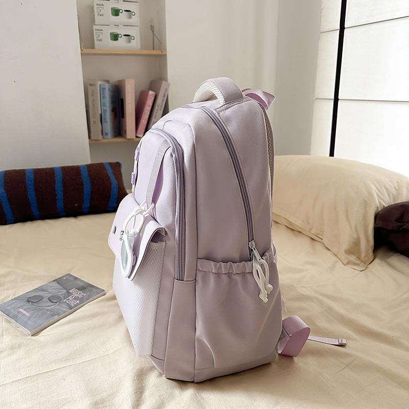 Women's Backpack Junior High School Student Schoolbag Lightweight Large Capacity Backpack