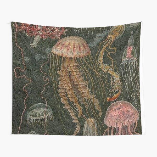 Jellyfish Tapestry Universe Colorful Sea Marine Life Tapestry Bedroom Apartment Dorm Living Room Decor To Hanging Tapestries