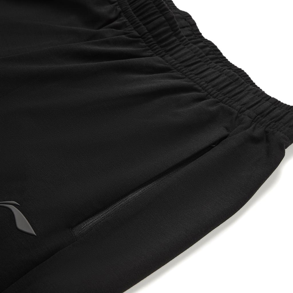Série Fitness Li Ning Séchage Rapide Fraîcheur Logo Cousu Pantalon de Sport Long Homme bas AKYW063-2