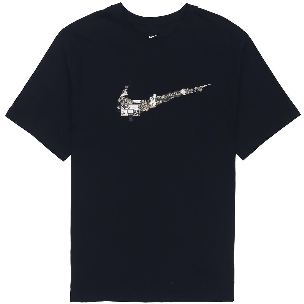 New Nike Set in Sleeve T Shirt Men's Men's Black Black DR1288-010