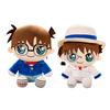 Anime Plush Toy Cute Uniform Doll Plushies Soft Throw Pillow Ornament Collectible Cartoon Detective Conan Kaito Kidd Stuffed Doll Toy Birthday Gift
