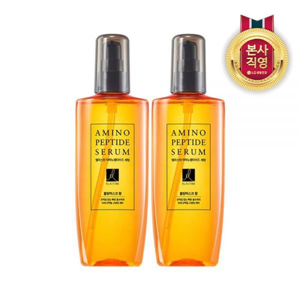 Microprotein high-nutrition care! ELASTINE hair serum 01_Fair & Freesia 150ml x 2