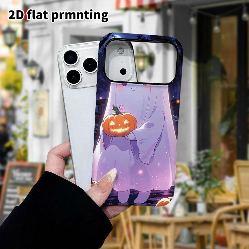 Phone Case: 2D Flat Design Suitable for iPhone 18 17 16 15 14 13 Pro Film Protective Case, Couple Style, Anime Girl Design, Christmas and Halloween Gi