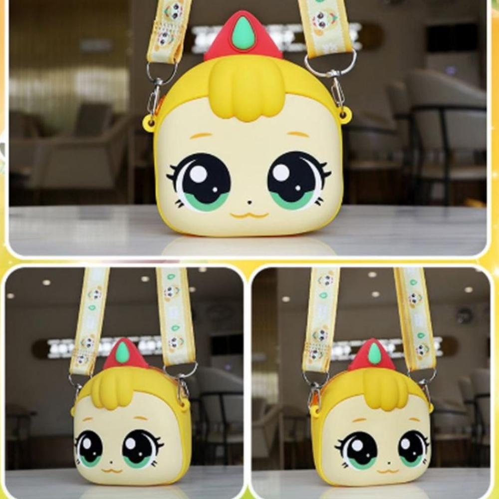 Tiniping Character Face Silicone Bag
