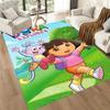 Dora Explorer Floor Rug Office Rug Design for Living Rooms Entryway Playrooms Dining Room Anti-slip Rug Office home decor Perfect Gift for Women/Men